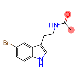 Acetamide, N-[2-(5-bromo-1H-indol-3-yl)ethyl]-