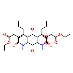 1,2,5,8,9,10-Hexahydro-2,5,8,10-tetraoxo-4,6-dipropylpyrido[3,2-g]quinoline-3,7-diacetic acid diethyl ester