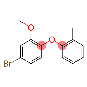 4-Bromo-2-methoxy-1-(2-methylphenoxy)-benzene