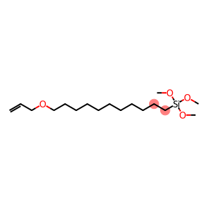 Silane, trimethoxy[11-(2-propen-1-yloxy)undecyl]-