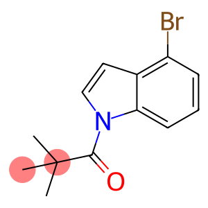 1-Propanone, 1-(4-bromo-1H-indol-1-yl)-2,2-dimethyl-