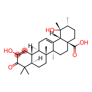 Ursa-1,12-dien-28-oicacid, 2,19-dihydroxy-3-oxo-