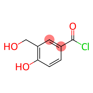 Benzoyl chloride, 4-hydroxy-3-(hydroxymethyl)-