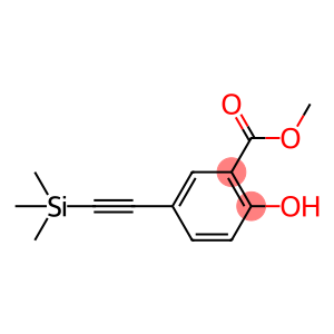 Methyl 2-hydroxy-5-[2-(trimethylsilyl)ethynyl]-benzenecarboxylate