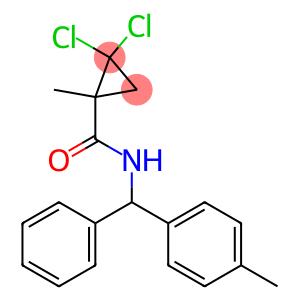Cyclopropanecarboxamide, 2,2-dichloro-1-methyl-N-[(4-methylphenyl)phenylmethyl]-