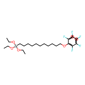 triethoxy-[11-(2,3,4,5,6-pentafluorophenoxy)undecyl]silane