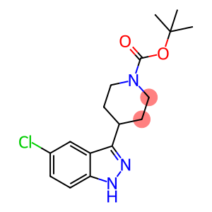 1-Piperidinecarboxylic acid, 4-(5-chloro-1H-indazol-3-yl)-, 1,1-dimethylethyl ester