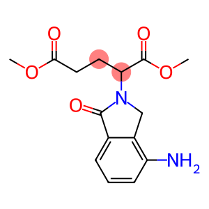 1-(4-氨基-1,3-二氢-1-氧代-2-氢-异吲哚-2-基)-戊二酸二甲酯