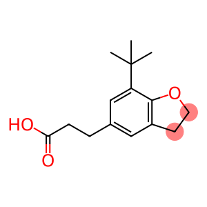 3-(7-tert-Butyl-2,3-dihydrobenzofuran-5-yl)propionic Acid