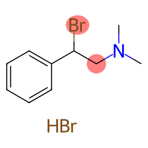 Benzeneethanamine, β-bromo-N,N-dimethyl-, hydrobromide (1:1)