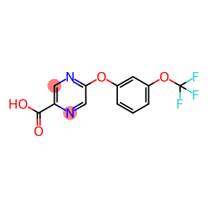 2-pyrazinecarboxylic acid, 5-[3-(trifluoromethoxy)phenoxy]