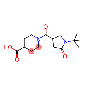 4-piperidinecarboxylic acid, 1-[[1-(1,1-dimethylethyl)-5-o