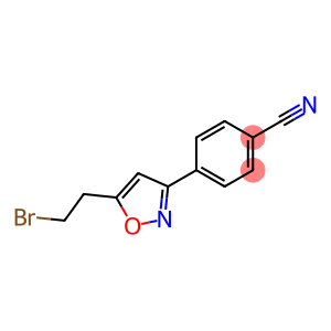 4-[5-(2-bromoethyl)-3-isoxazolyl]Benzonitrile