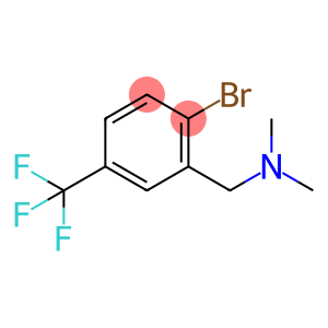 2-Bromo-N,N-dimethyl-5-(trifluoromethyl)benzenemethanamine