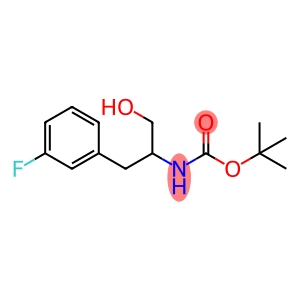 tert-butyl 3-(3-fluorophenyl)-1-hydroxypropan-2-ylcarbamate