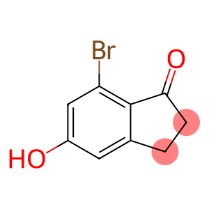 7-溴-5-羟基-2,3-二氢-1H-茚-1-酮