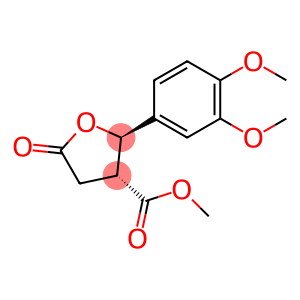 methyl 5-(3,4-dimethoxyphenyl)-2,3,4,5-tetrahydro-2-oxo-4-furancarboxylate