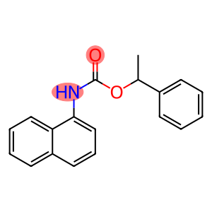 Carbamic acid, 1-naphthalenyl-, 1-phenylethyl ester (9CI)