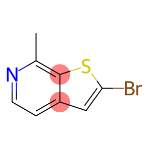 Thieno[2,3-c]pyridine, 2-bromo-7-methyl- (9CI)