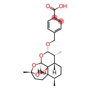 (3R,5aα,8aα,12aR)-Decahydro-3,6α,9β-trimethyl-10α-(4-carboxybenzyloxy)-3β,12α-epoxypyrano[4,3-j]-1,2-benzodioxepin