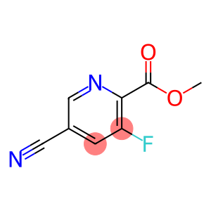 METHYL 5-CYANO-3-FLUOROPYRIDINE-2-CARBOXYLATE