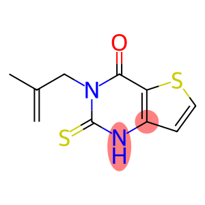 2-mercapto-3-(2-methylprop-2-enyl)thieno[3,2-d]pyrimidin-4(3H)-one