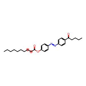 Decanoic acid, 4-[[4-(1-oxopentyl)phenyl]azo]phenyl ester, (E)- (9CI)