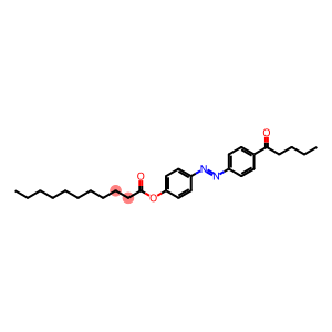 [4-(4-pentanoylphenyl)diazenylphenyl] undecanoate