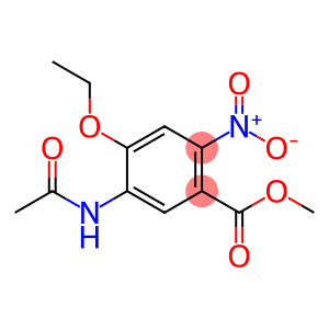 5-乙酰氨基-4-乙氧基-2-硝基苯甲酸甲酯