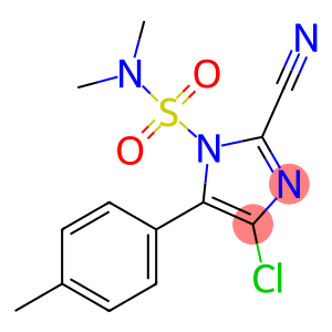 4-Chloro-2-cyano-N,N-diMethyl-5-p-tolyliMidazole-1-sulfonaMide