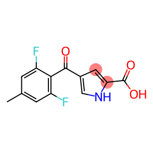 4-(2,6-difluoro-4-methylbenzoyl)-1H-pyrrole-2-carboxylic acid