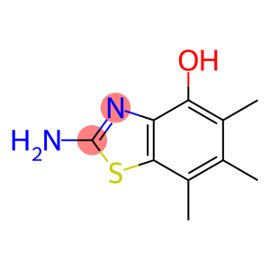 4-Benzothiazolol, 2-amino-5,6,7-trimethyl-