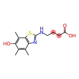 Butanoic  acid,  4-[(6-hydroxy-4,5,7-trimethyl-2-benzothiazolyl)amino]-