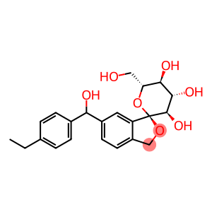 (1S,3'R,4'S,5'S,6'R)-6-[(4-ethylphenyl)(hydroxy)methyl]-6'-(hydroxymethyl)-3',4',5',6'-tetrahydro-3H-spiro[2-benzofuran-1,2'-pyran]-3',4',5'-triol