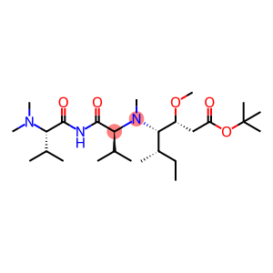 N,N-二甲基-L-缬氨酰-N-[(1S,2R)-4-(1,1-二甲基乙氧基)-2-甲氧基-1-[(1S)-1-甲基丙基] -4氧代丁基] -N-甲基-L-缬氨酰胺