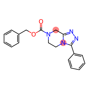 benzyl 3-phenyl-5,6-dihydro-[1,2,4]triazolo[4,3-a]pyrazine-7(8H)-carboxylate