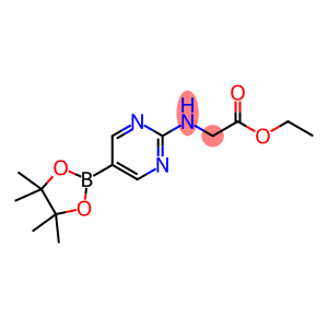 Ethyl 2-((5-(4,4,5,5-tetramethyl-1,3,2-dioxaborolan-2-yl)pyrimidin-2-yl)amino)acetate