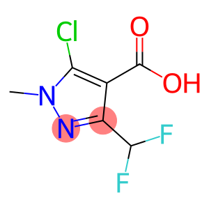 1H-Pyrazole-4-carboxylic acid, 5-chloro-3-(difluoroMethyl)-1-Methyl-