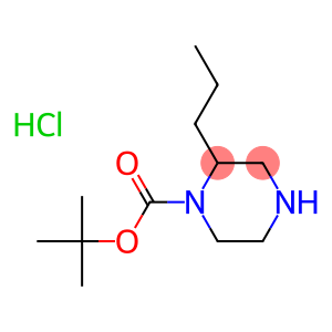 tert-Butyl 2-propylpiperazine-1-carboxylate hydrochloride