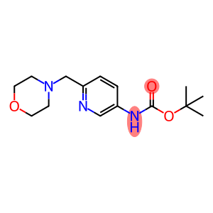 tert-butyl 6-(morpholinomethyl)pyridin-3-ylcarbamate