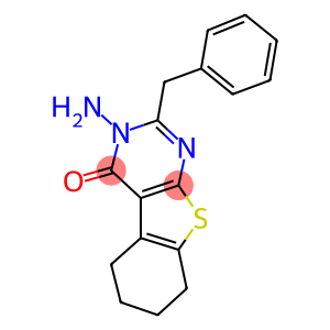 3-amino-2-benzyl-5,6,7,8-tetrahydro[1]benzothieno[2,3-d]pyrimidin-4(3H)-one