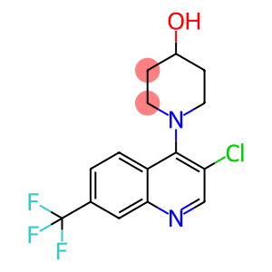 1-(3-Chloro-7-(trifluoromethyl)quinolin-4-yl)piperidin-4-ol