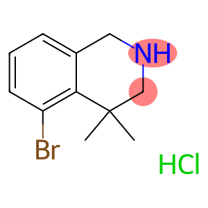 5-broMo-4,4-diMethyl-1,2,3,4-tetrahydroisoquinoline hydrochloride