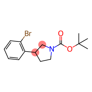 3-(2-溴苯基)吡咯烷-1-羧酸叔丁酯