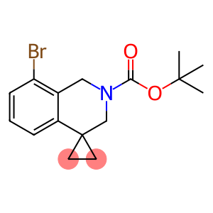 tert-butyl 8'-bromo-1'H-spiro[cyclopropane-1,4'-isoquinoline]-2'(3'H)-carboxylate