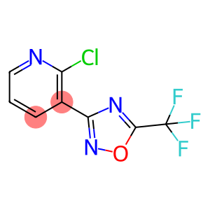 2-Chloro-3-[5-(trifluoromethyl)-1,2,4-oxadiazol-3-yl]pyridine