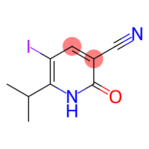 1,2-Dihydro-5-iodo-6-isopropyl-2-oxonicotinonitrile, 3-Cyano-5-iodo-6-isopropylpyridin-2(1H)-one