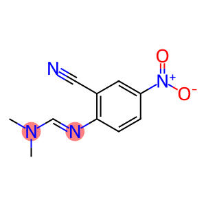 Methanimidamide, N'-(2-cyano-4-nitrophenyl)-N,N-dimethyl-, (1E)-