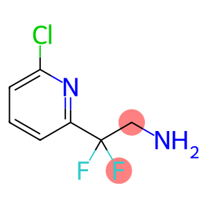 2-(6-氯吡啶-2-基)-2,2-二氟乙烷-1-胺