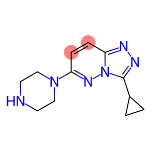 3-Cyclopropyl-6-piperazin-1-yl[1,2,4]triazolo[4,3-b]pyridazine